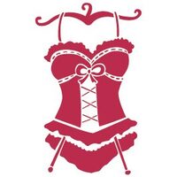 KSD128 - Sablon 20 x 15 cm - Stamp - Guepiere