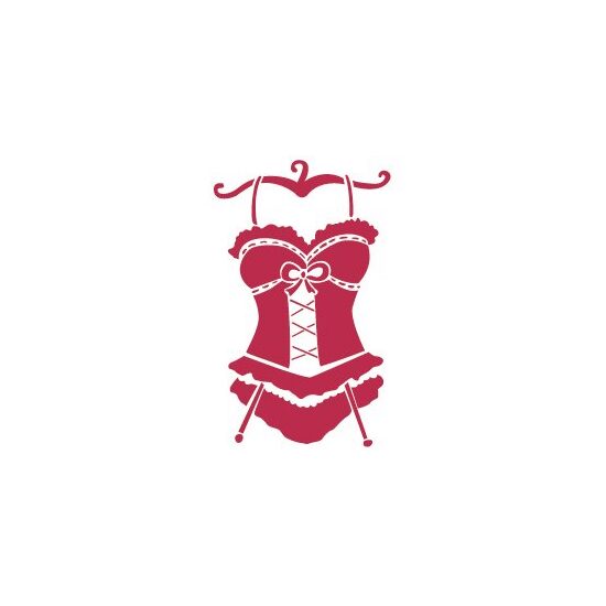 KSD128 - Sablon 20 x 15 cm - Stamp - Guepiere