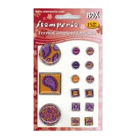 SBA18D - Set 15 butoni fixare - Stamperia