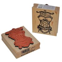 WTB011 - Stampila lemn -7.5X6.3cm - Stamperia