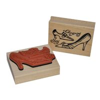 WTB016 - Stampila lemn -7.5X6.3cm - Stamperia
