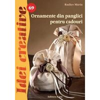 Ornamente din panglici pentru cadouri - Idei creative nr 69