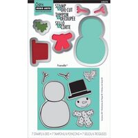 D - 658278 - Set 6 cuttere si 7 stampile Sizzix - om zapada