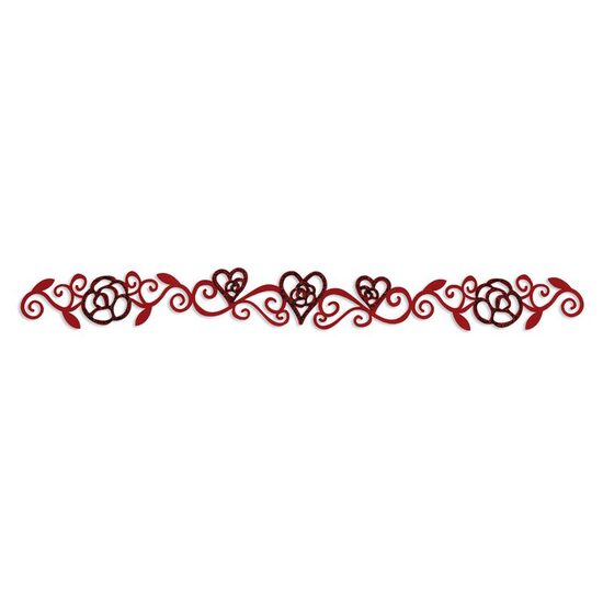 25 - 657414 - Cutter banda decorativa Vintage Vine - Sizzix