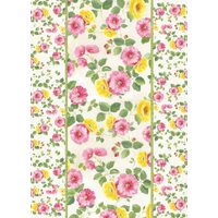 FLSG/ST22 - Fetru printat 1mm - 50x70 cm - Flowery wallpaper