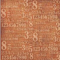 DFT223 - Servetel de orez 50 50 - Numbers - Stamperia