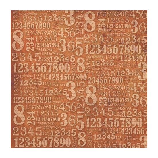 DFT223 - Servetel de orez 50 50 - Numbers - Stamperia