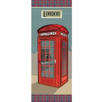 DFS211L - Hartie de orez 24 60 cm - London phone box - Stamperia