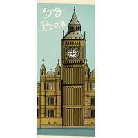 DFS212L - Hartie de orez 24 60 cm - London Big Ben - Stamperia