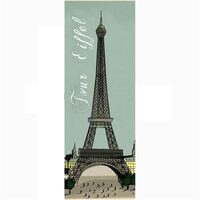 DFS213L - Hartie de orez 24 60 cm - Tour Eiffel - Stamperia