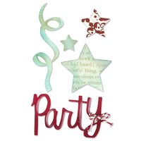 19 - 658034 - Set 3 cuttere medii - Party - Sizzix