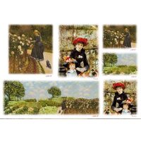 DFS086 Hartie de orez Stamperia 48x33 cm - Impressionist
