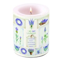 Lumanare 9.5 x 12 cm - Lavanda - Ambiente