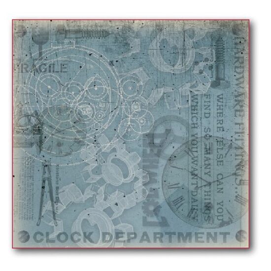 FLSP/ST38 - Fetru printat 30x30cmx1mm - Stamperia