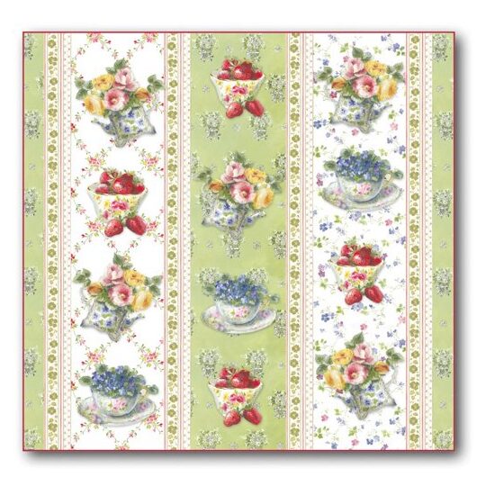 FLSP/ST48 - Fetru printat 30x30cmx1mm - Stamperia