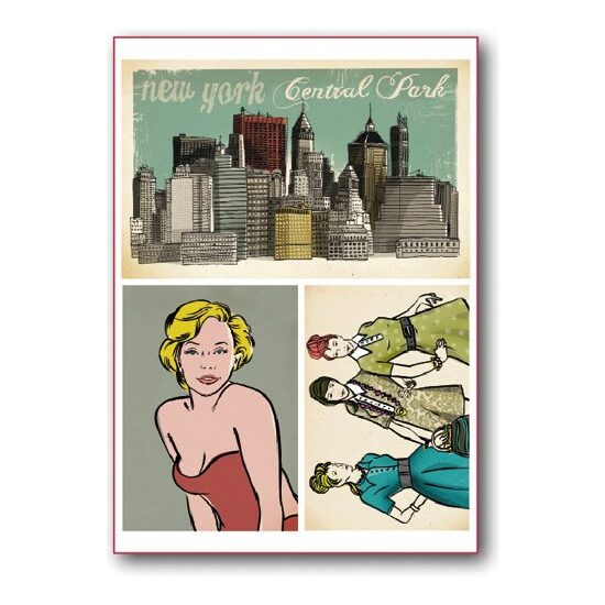 FLSS/ST08 - Fetru printat 14.8x21 cm - Stamperia