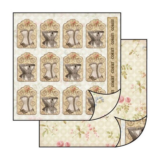 SBB188 - Hartie scrapbooking - 31.2X30.3CM - Stamperia