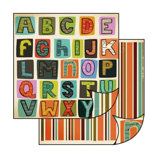 SBB200 - Hartie scrapbooking - 31.2X30.3CM - Stamperia