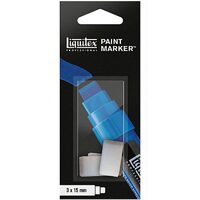 Set 3 varfuri marker 15 mm - Liquitex