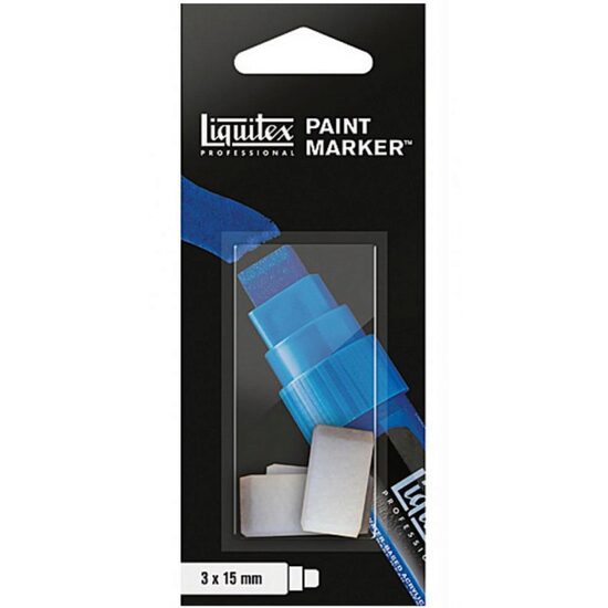 Set 3 varfuri marker 15 mm - Liquitex