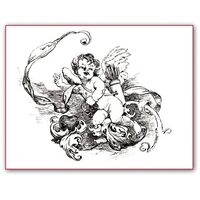 Stampila silicon - Stamperia -WTK017 - 5x7cm-Angel