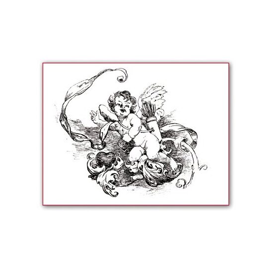 Stampila silicon - Stamperia -WTK017 - 5x7cm-Angel