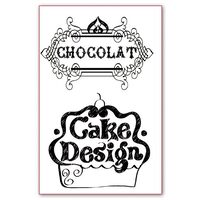 Stampile silicon - Stamperia -WTK032 Cake design-7x11cm