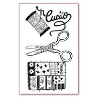Stampile silicon - Stamperia -WTK033 Creative sawing-7x11cm