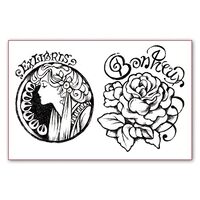 Stampile silicon - Stamperia -WTK038 Mucha-7x11cm