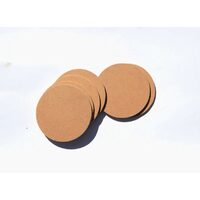 14202 Set 6 suporturi rotunde pt. pahare din MDF - Pentart