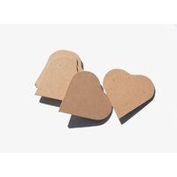 14123 - Set 6 suporturi pt. pahare din MDF, model inima - PENTART