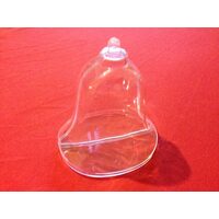 Clopot plastic transparent 10cm - PENT