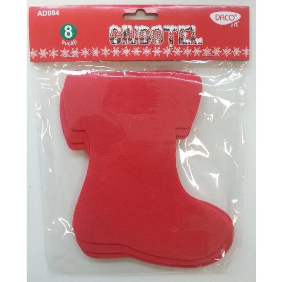 AD084 - Set 8 forme din spuma - Ciubotel - 18x15x0.1 cm