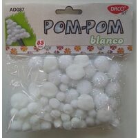 AD087 - Accesorii POM-POM - Blanco