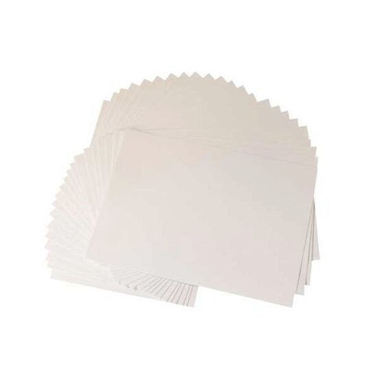 CP-SNOWG-A3 Set 25 coli perlate SNOW WHITE GOLD 300 gr/mp A3 - Crafters Companion
