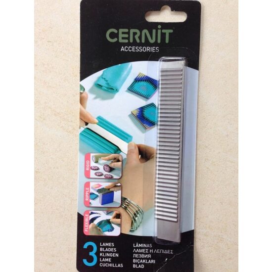 CE903 - 439365 - Set 3 lame cutter pt. pasta polimerica Cernit