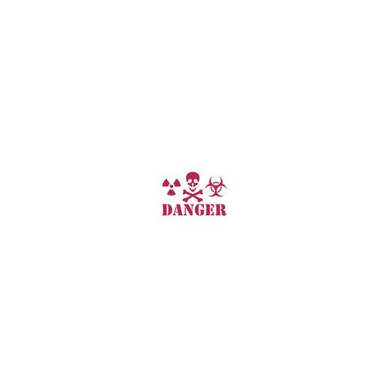 KSD227 - Sablon 20x15cm - STAMP - Danger