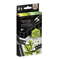 SPECN-CS6-GRN - Set 6 markere GREENS Spectrum Noir - Crafters Companion