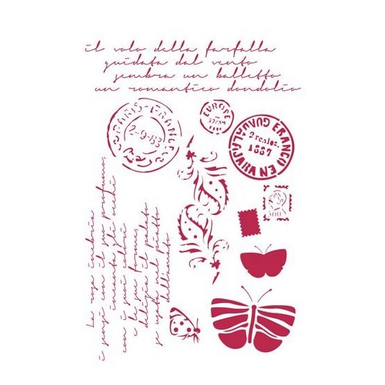 KSG289 - Sablon 21x29 7cm - STAMP