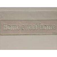 24140 - HM4 - Sablon 3D - 19 5 x 5 cm - Pent Home sweet home