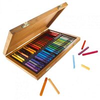 Set bambus, pastel cretat Conte Carres - 48 buc.