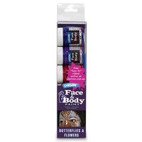 1PFPSMG - Set Face & Body paint 5 x 40 ml - Monsters & Ghouls - Derivan
