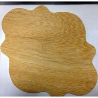 Placuta, figurina placaj floare - 32x27x0.8cm - PENT