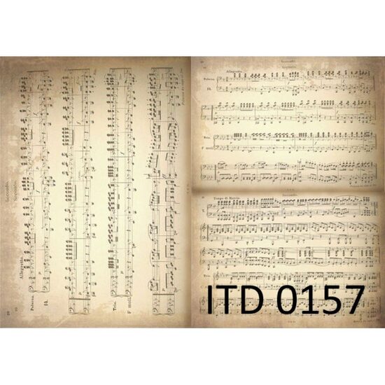 D0157 - Hartie decupaj - CLASIC A3, 60gr - ITD