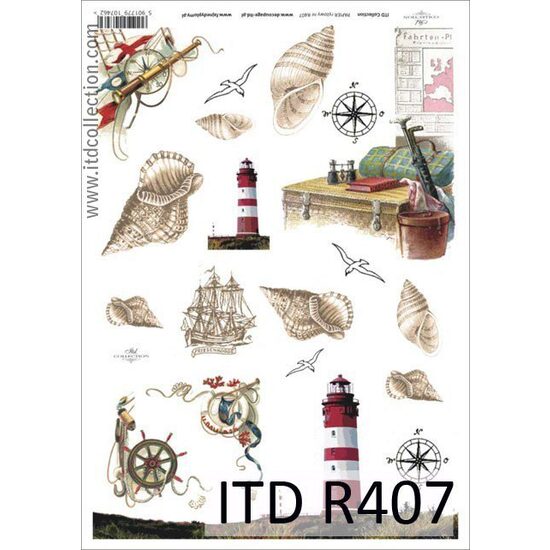 R407 - Hartie orez A4, 25 - 30gr - ITD