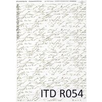 R054 - Hartie orez A4, 25 - 30gr - ITD