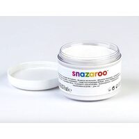 Clown White - culoare alba pasta Face - Body Painting - 250 ml - Snazaroo