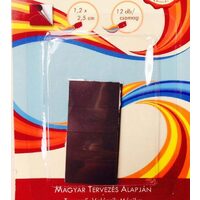 366425 -Set 12 magneti dreptunghiulari, adezivi, 1 2 x 2 5 cm - ANT-CH