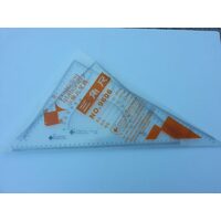 9606-Set 2 echere plastic 45/60 grade