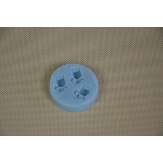 M90077 - Matrita, mulaj silicon - lalele - ANT-CH